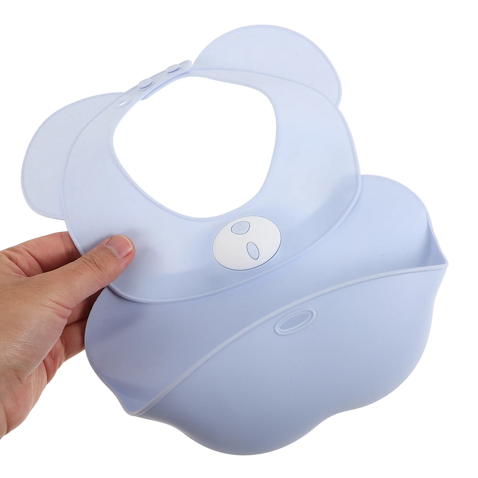 مريلة تغذية الأطفال من السيليكون مقاومة للماء وناعمة وقابلة للتعديل للأطفال الصغار للأولاد والبنات، حماية سهلة التنظيف #5