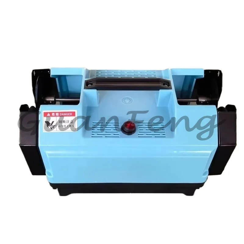 Garlic Stem and Root Whisker Trimming Shear, New Motorized Double-Sided Garlic Root Cutting Machine for Farm Use