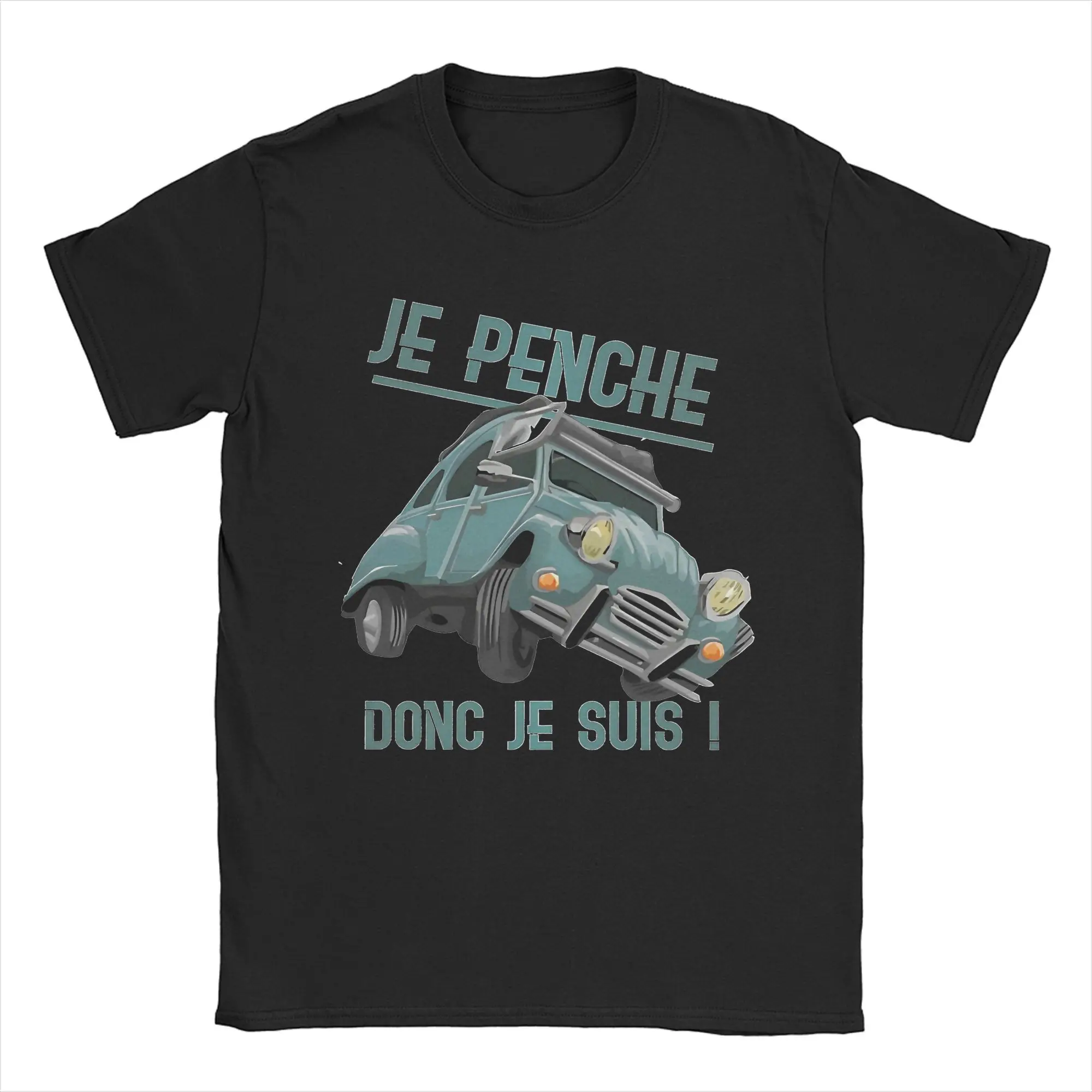 Men Women Citroen 2CV Penche Shirt 100% Cotton Graphic T-Shirt  Top Clothing