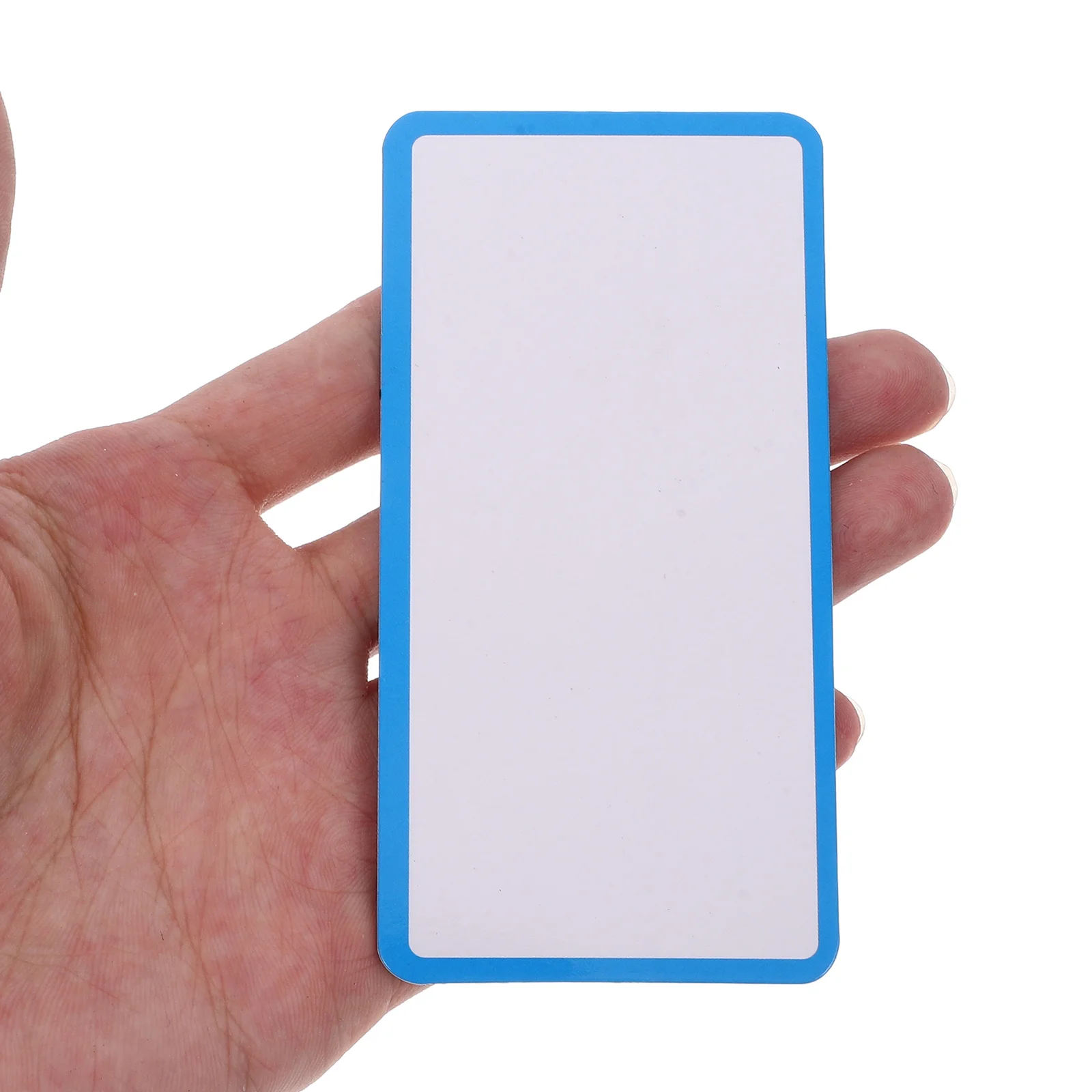 48 個磁気ラベルステッカードライイレースマグネットボーダー教室ホワイトボード色の名札ペット冷蔵庫ラベル