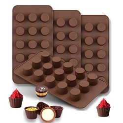 Silicone Fat Bombs Molds Mini Cup Chocolate Candy Mould Peanut Butter Jello Keto Cordial Moule Kitchen Accessories Baking Tools