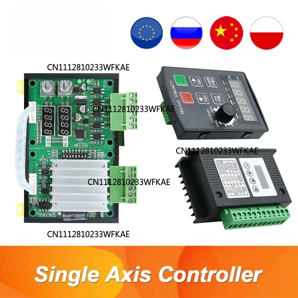 High-quality Single Axis Controller Stepper Motor Control Board Drive Pulse Forward and Reverse Cycle Speed Regulation for CNC