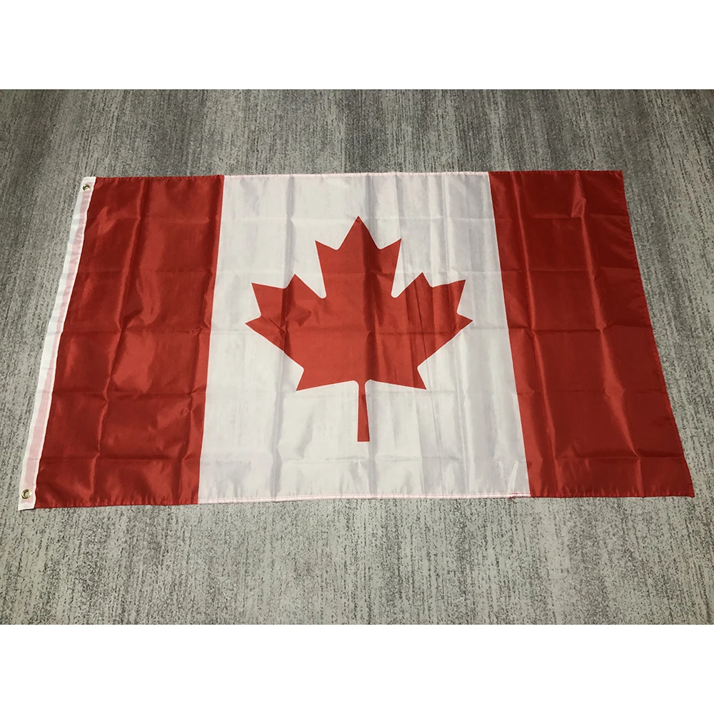 ZXZ Canada flag 90X150cm CAN Canada Canadian National Flag 3*5FT polyester hanging banner For Decoration