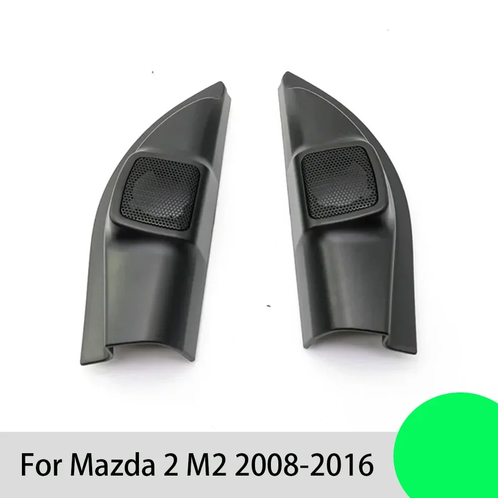 

For Mazda 2 M2 2008-2016 2PCS Car Tweeter Refitting Audio Door Angle Gum Speaker Cover Boxes Mounts