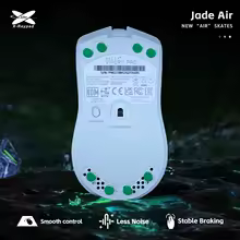 X-Raypad Jade Air DIY Patines de ratón Puntos universales -Sin ruido - AliExpress 