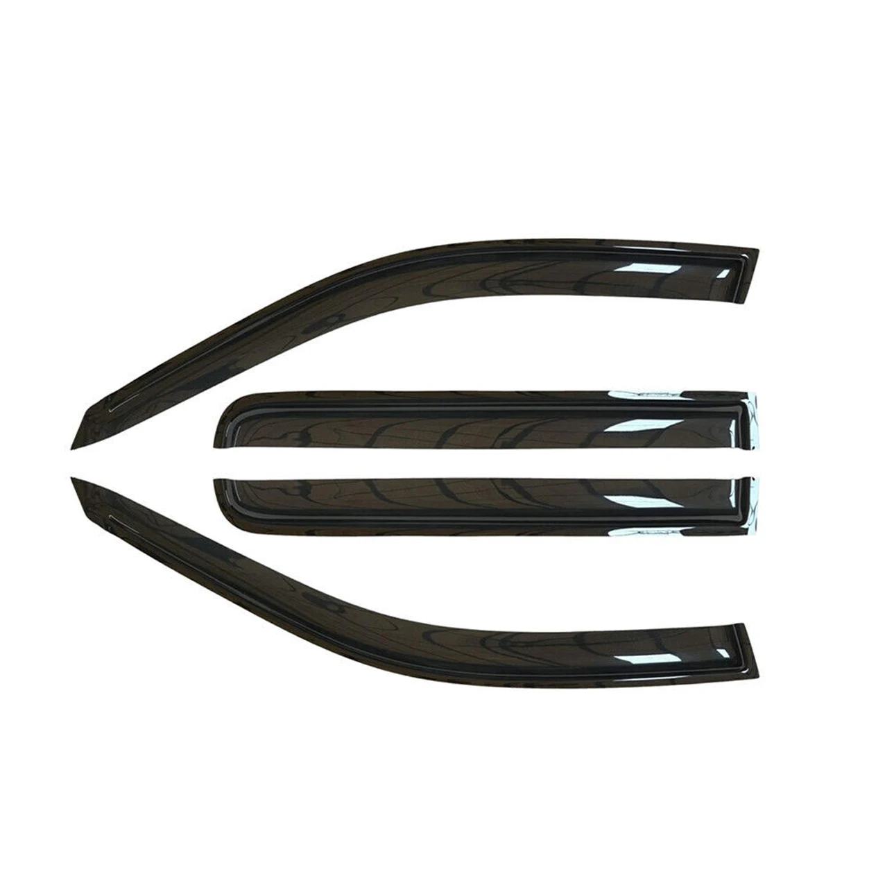 

4 шт. дефлекторов для окон, защита от дождя, ветровики для Hyundai Santa Fe 2019-2023 гг.