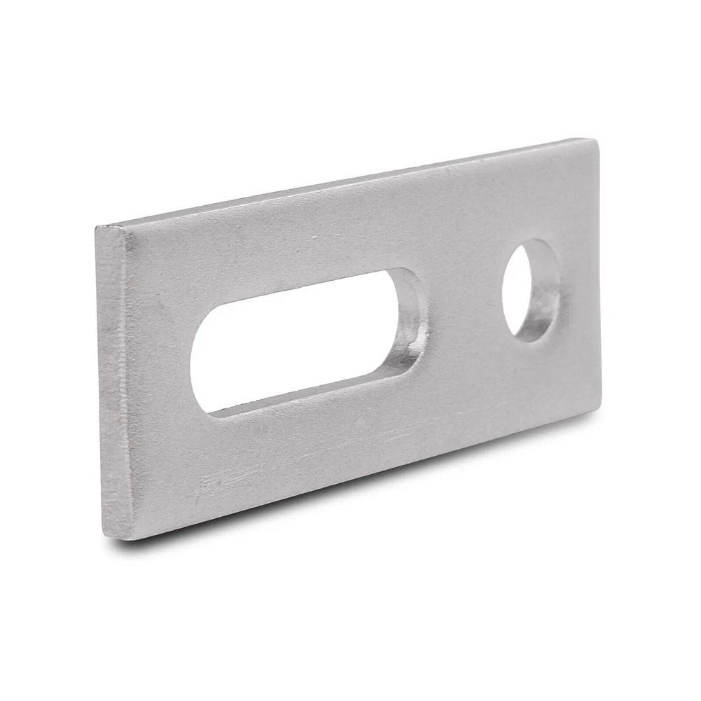 Stainless Steel Adapter Plate for Hanger Bolts M10 Optimized for Photovoltaic Solar Mounting Various Quantities