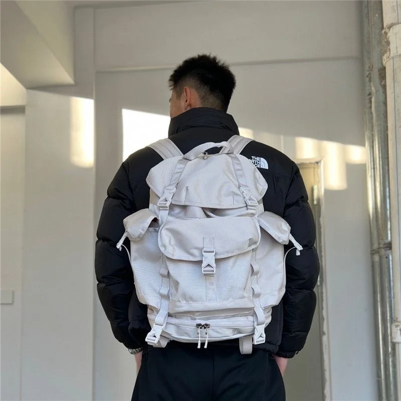 Trendch 2023 Basketball Sports Training Bag Men Large Capacity Travel Backpack Female Yk2 Luxury Designer Korean Style Bags Y2k