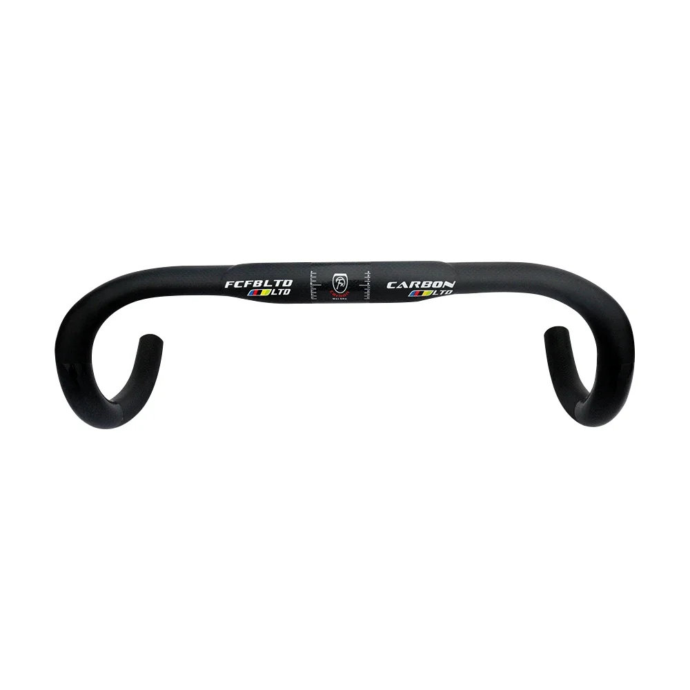 FCFB  carbon bike bicycle handlebarCarbon Handlebar  Road Bike  Drop Bar Handle Bar 380/ 400/ 420/440 mm Bicycle Hand lebars