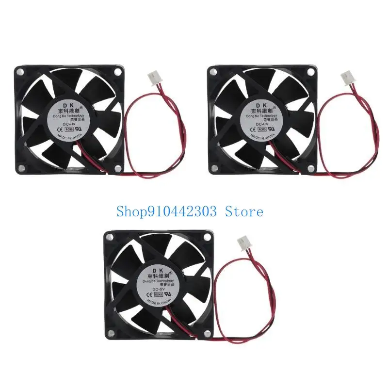 

L4MD 7025 70mm PC for Case Fan 2200r Oil Bearing for DC Brushless Cooling Fan X