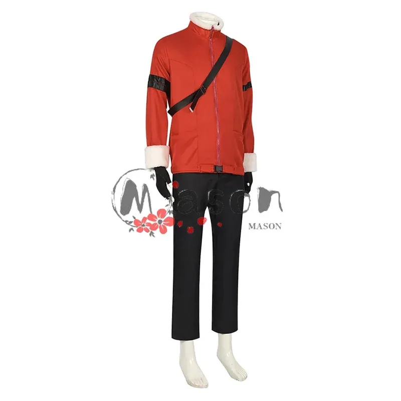 

CyNewly Stark, зимняя косплей Frieren Beyond Journey's End, красная куртка, униформа, перчатки для мужчин и женщин, конвенционный наряд