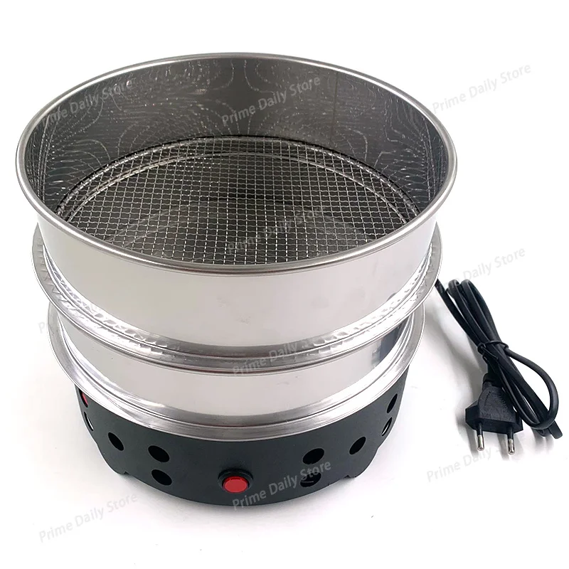 Double‑Layer Heat Dissipation Coffee Bean Cooler, Small Household 600g Coffee Roasting Cooling Machine with Bean Tray 220V/ 110V