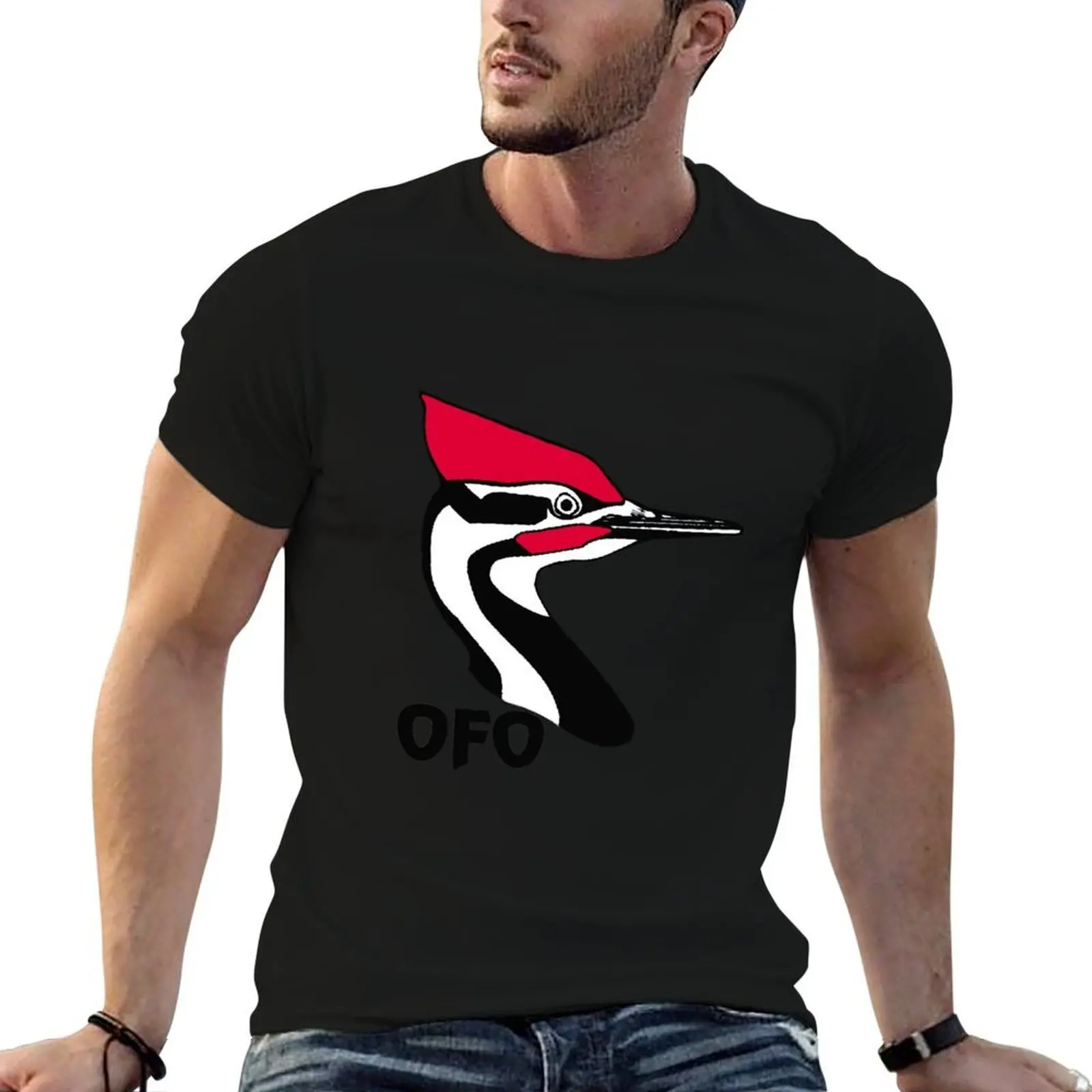 Copy of OFO Classic logo - for light backgrounds T-Shirt Retro Graphic Print T-Shirt