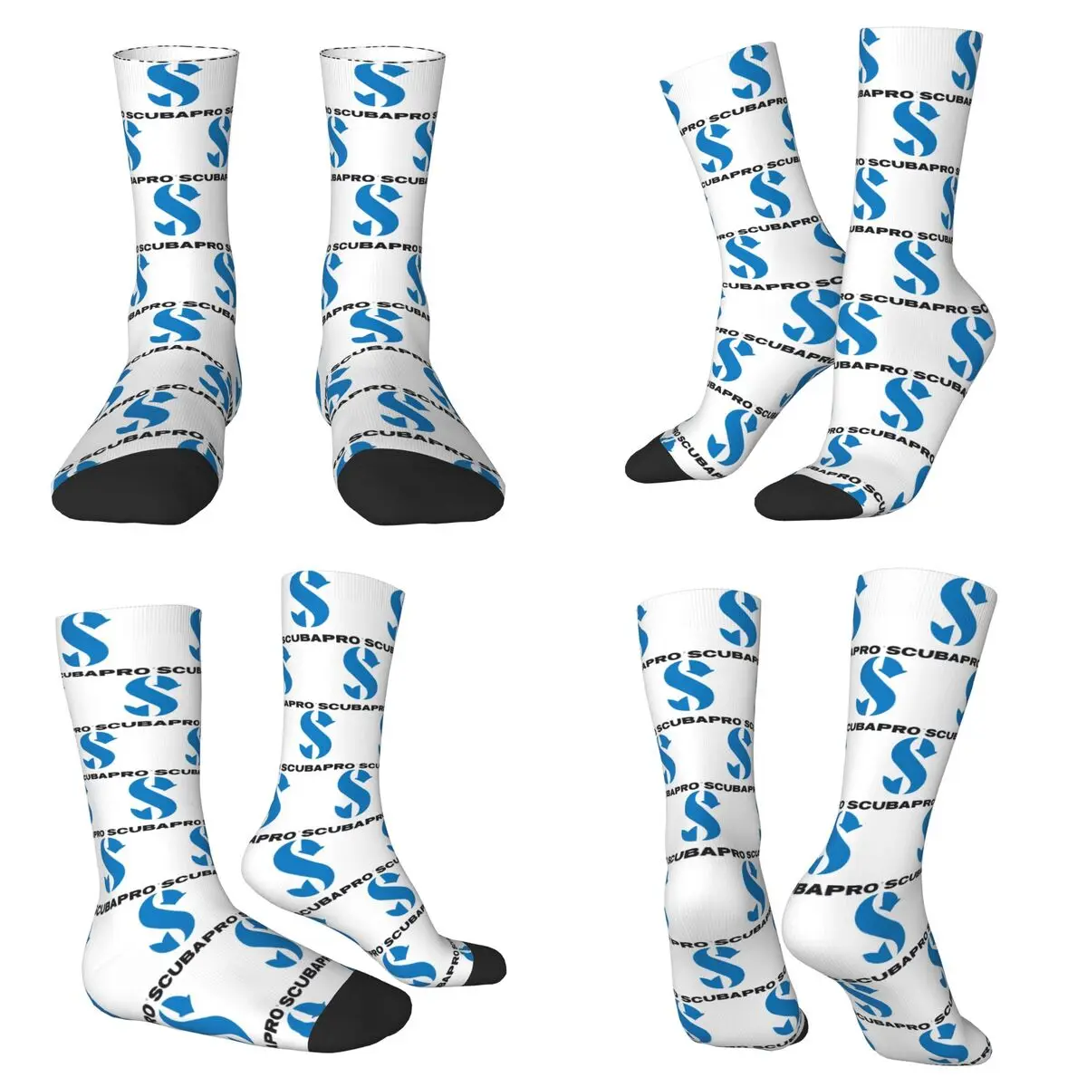 

Носки для дайвинга Scubapros, супер мягкие чулки в стиле Харадзюку, всесезонные длинные носки, аксессуары для подарка на день рождения унисекс