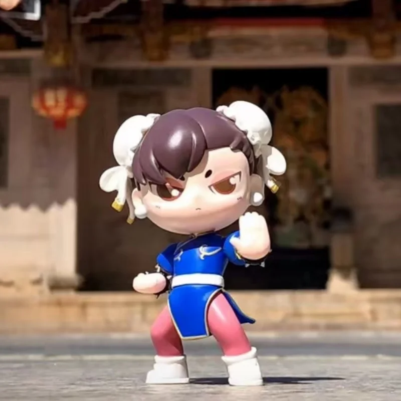 POP MART Street Fighter Duel Classic Character Series Blind Box Original Toys Guess Bag Mystery Box Doll Anime Figure Ornament