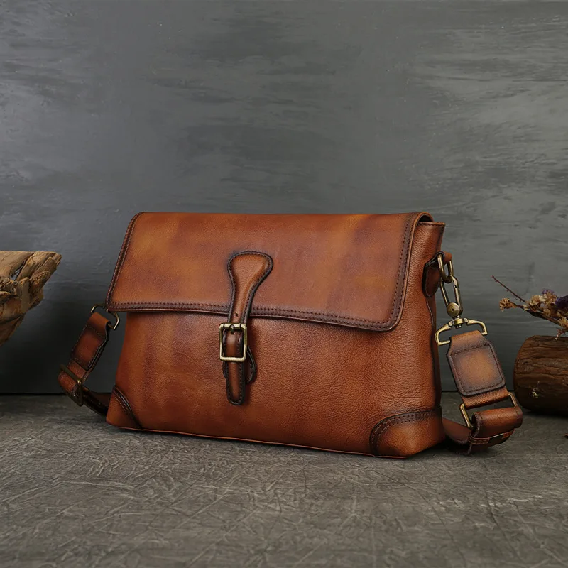 

2026 Real Cowskin Leather Art Hand Painting Customize Female Carteras Para Mujer De Moda Originales Multicolor