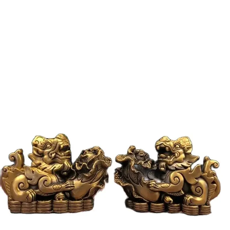 

Wholesale precision brass Pixiu ornaments, hundred wealth Pixiu home ornaments, brass Pixiu living room decoration crafts