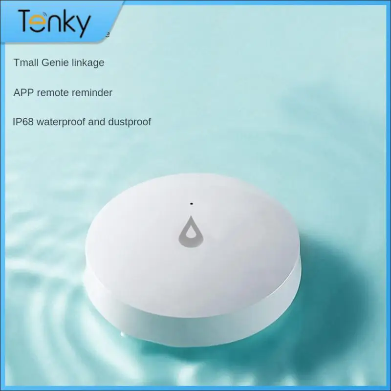 Water Immersion Sensor Low Power Consumption Prevent Water Damage Real-time Water Detection Instant Alert Easy Installation