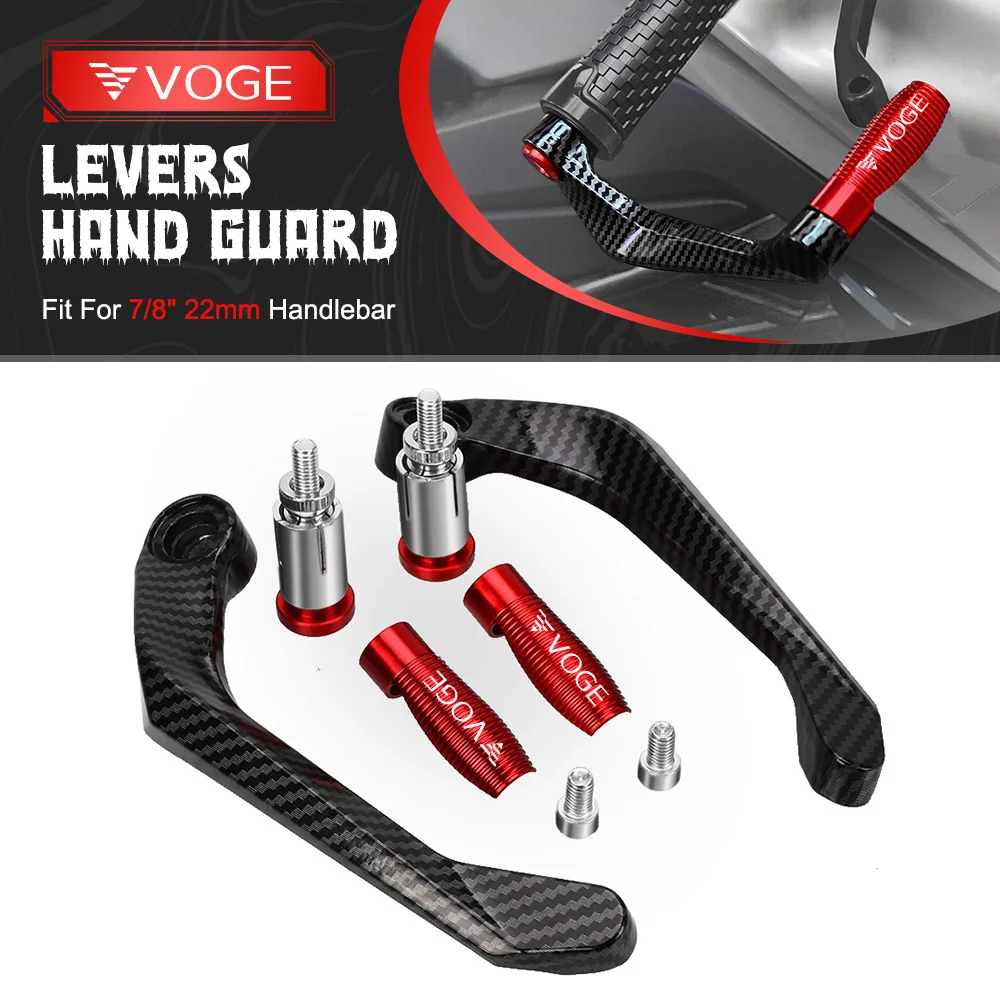 

Motorcycle Handlebar Brake Clutch Lever Hand Guard Protector Kit For VOGE 200AC 300AC 300R 300RR 500R 500DS 650DS 500R 600DS