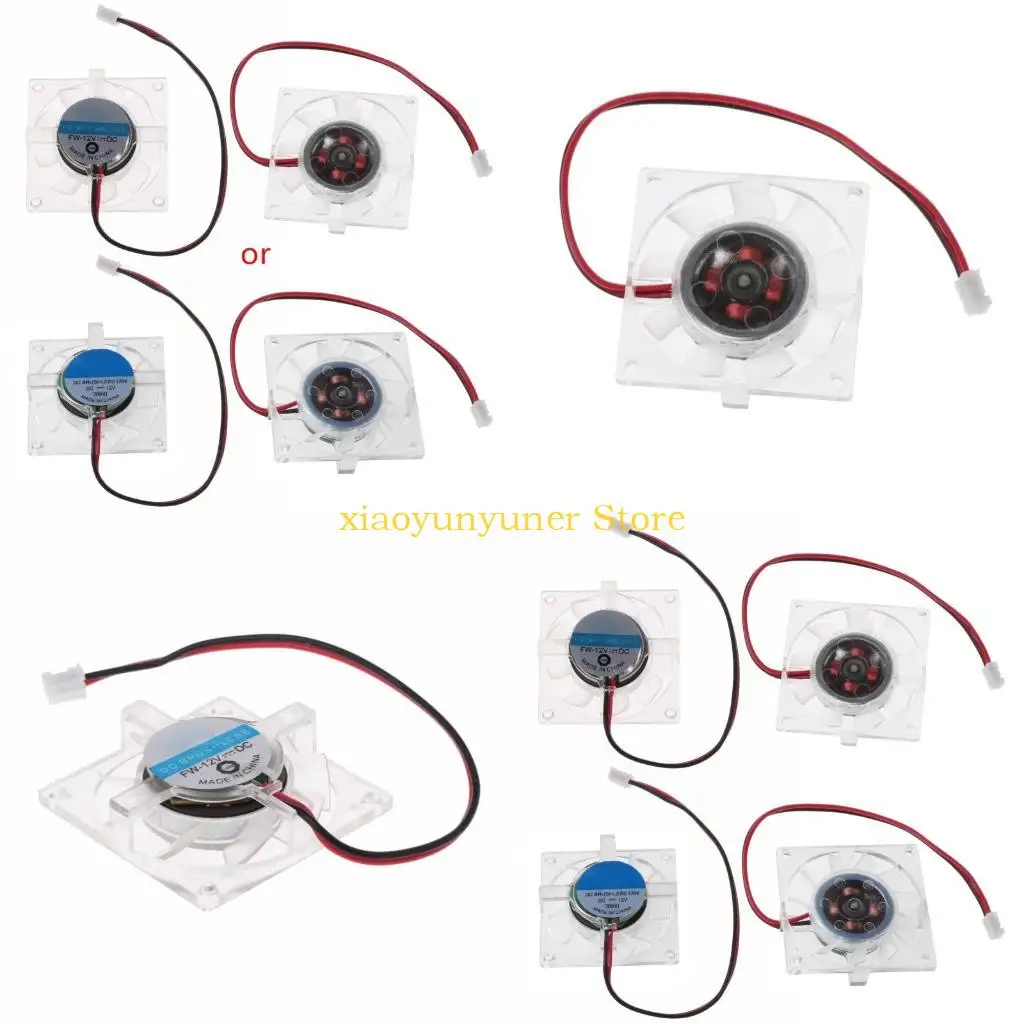 

P9JB Mini 40mmx40mm for DC 12V 2Pin Brushless Cooler Blower Cooling Fan Oil Seal Bearing with 11cm 2Pin Cable