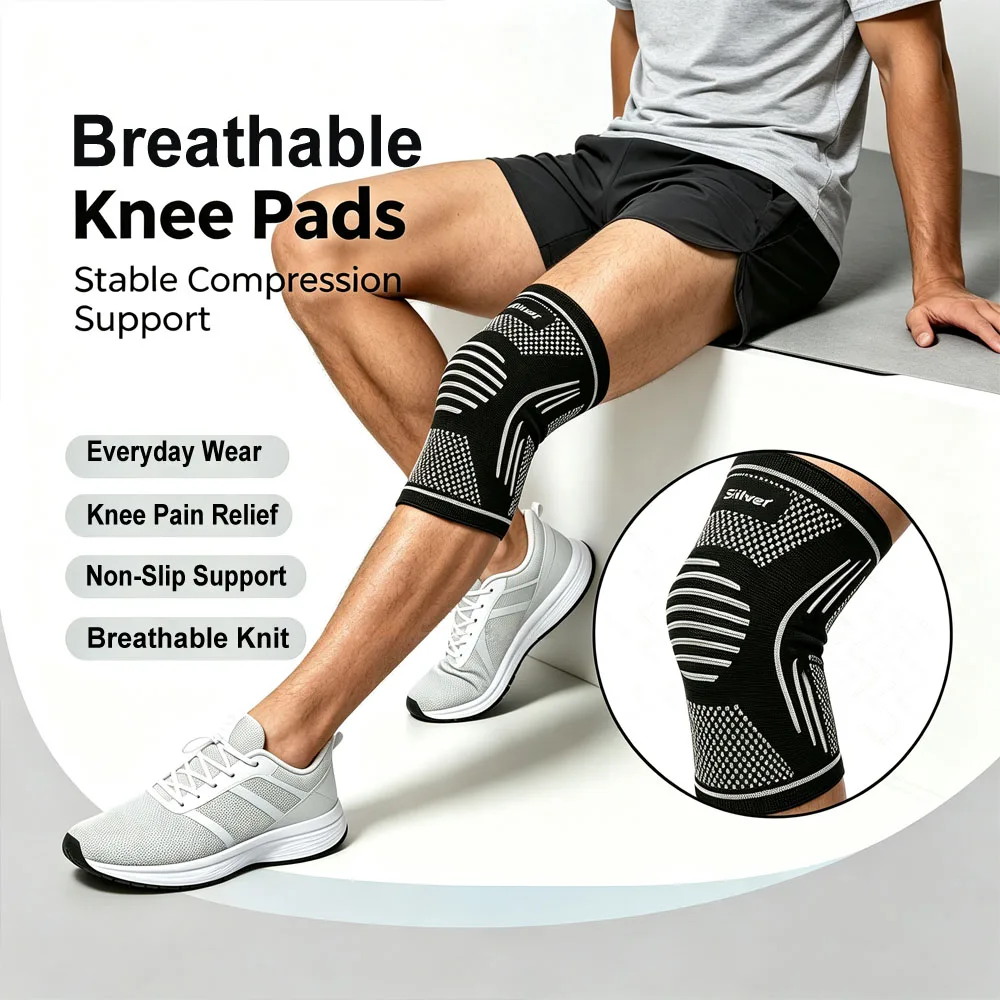 Gym Fitness Leg Support Brace for Active Men & Women, Boosting Joint Recovery During Squats, Lunge, and Heavy Lifting Workouts