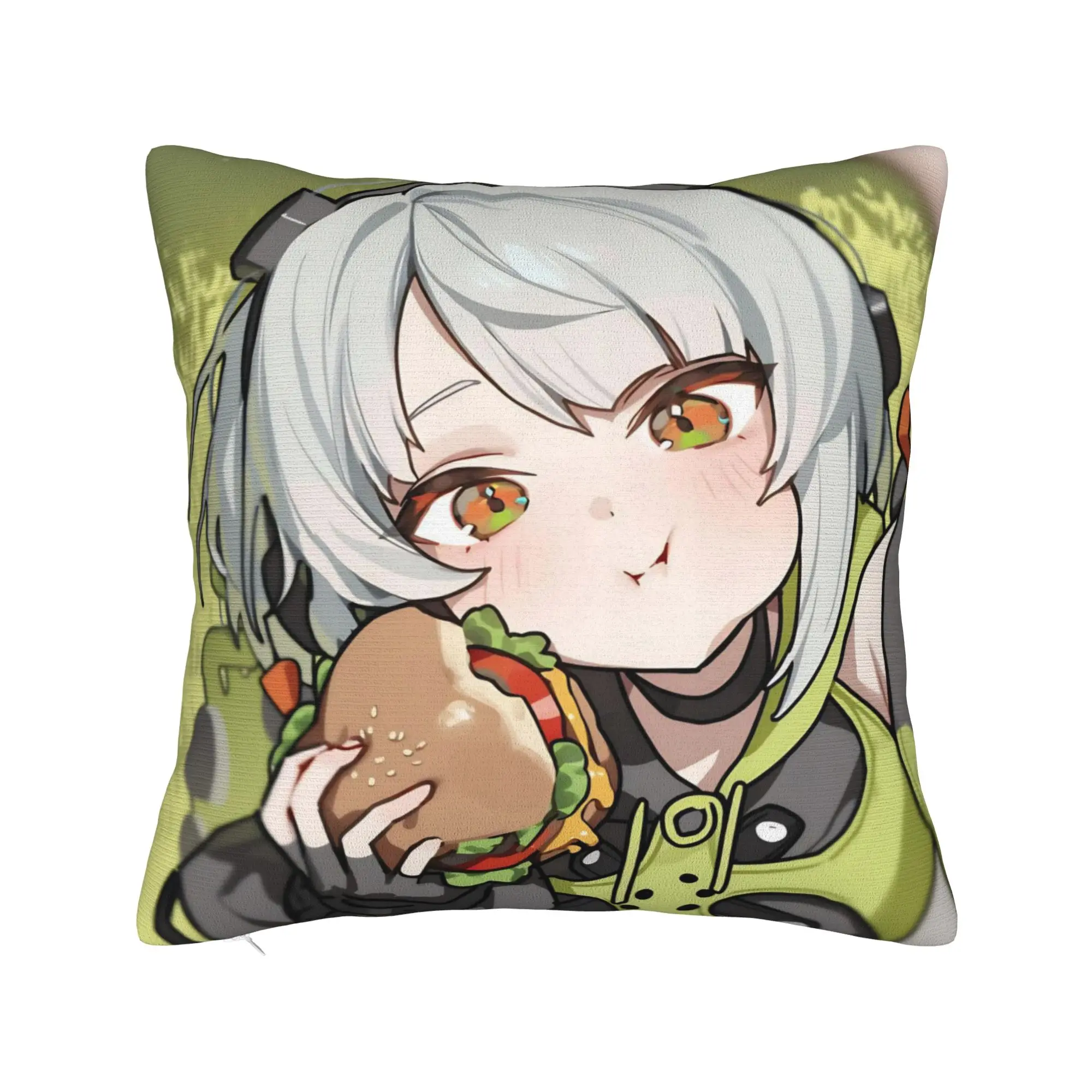 Decorative Pillow Cover Zenless Zone Zero Merch Home  Pillow Case Cover Square Multiple Sizes