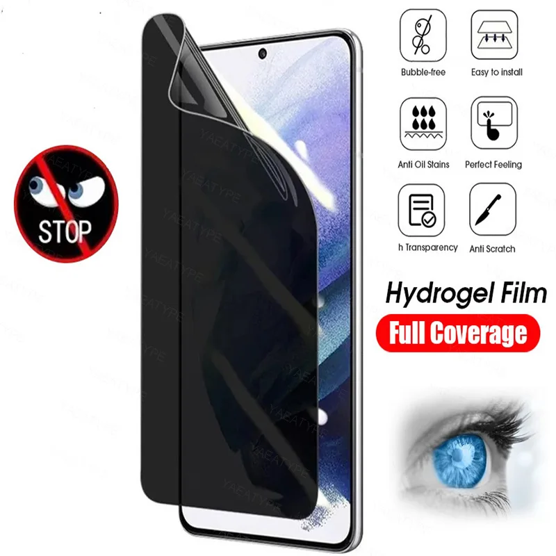 Privacy Hydrogel For Samsung Galaxy A11 A12 A21 A22 A31 A32 A41 A42 A51 A52 A71 A72 A91 A01 A02 Phone Screen Protector Film