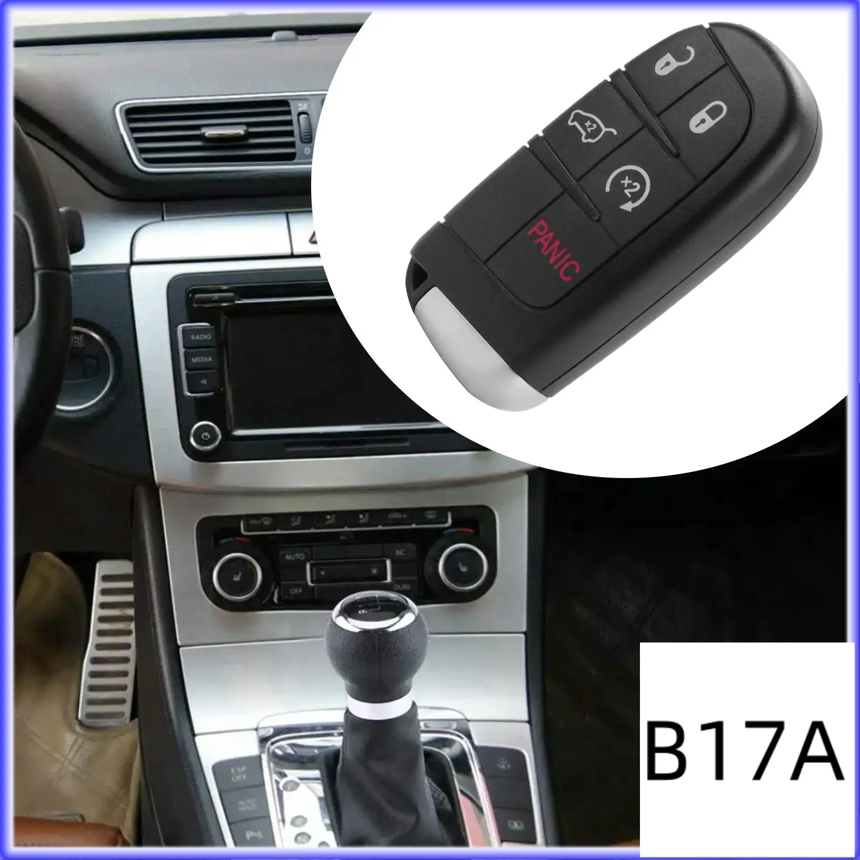 BT-5 أزرار الذكية مفتاح بعيد فوب M3N40821302 433Mhz ل جيب جراند شيروكي 2013 2014 2015 2016 2017 2018