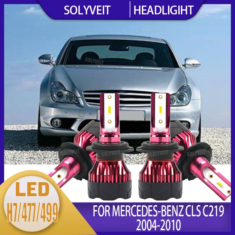 

Lamp 6000K 12V LED Front H7 Headlamp Kit Car Bulb Upgrade CSP Chip For Mercedes-Benz CLS C219 2004 2005 2006 2007 2008 2009 2010