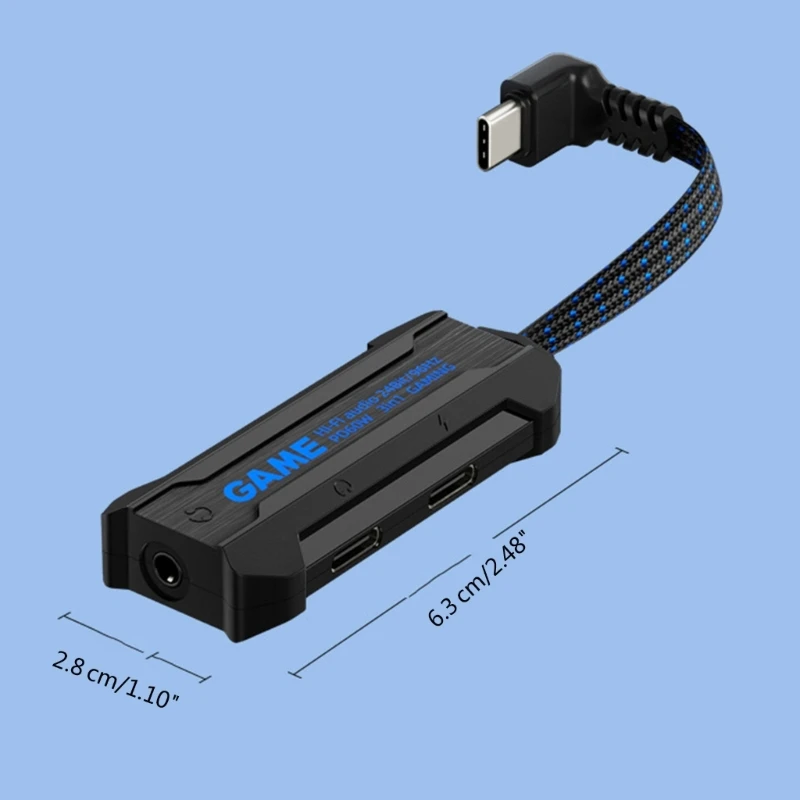 USB C to 3.5mm Headphone and Adapter 3 in 1 Type C to Aux