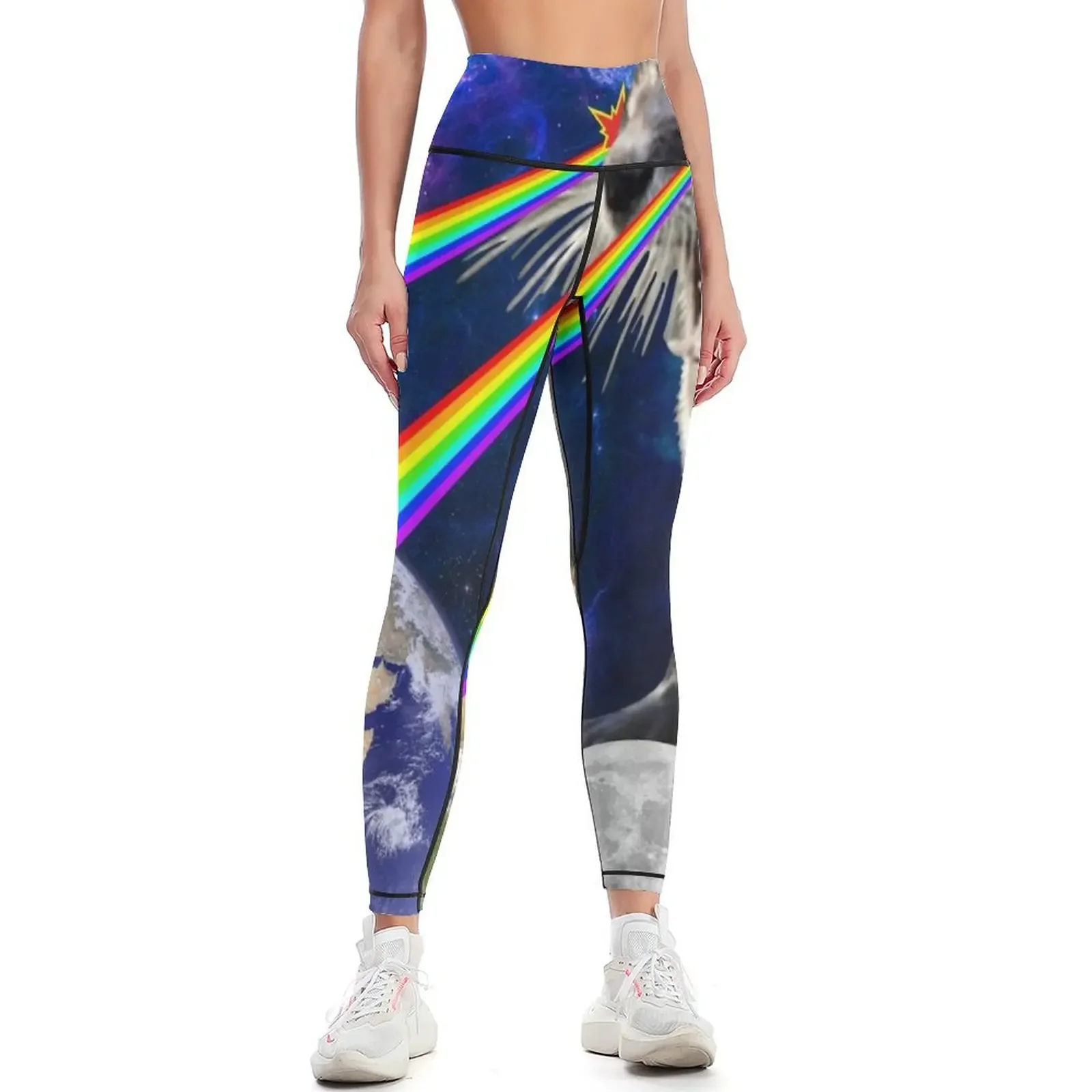 

Laser Otter Leggings flared sports shirts gym Women's high waist sport legging Womens Leggings