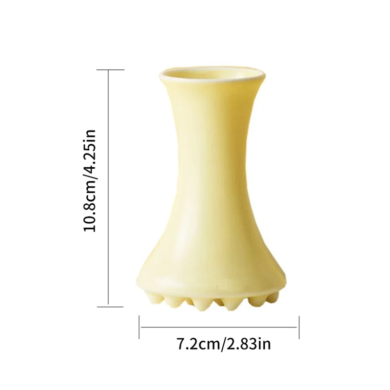 الأصفر السيراميك غوا شا للوجه الجسم أداة تدليك الجسم جواشا مجلس لتخفيف تدليك الوجه رفع غوا شا مدلك #6