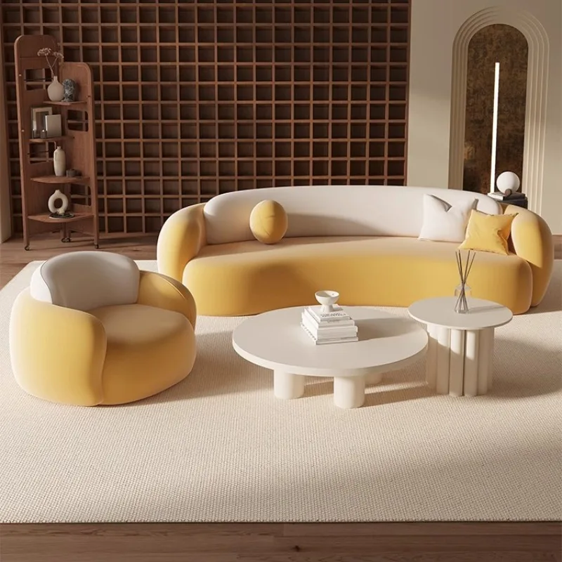 Divani da soggiorno classici minimalisti Cuscino doppio pavimento Comodo divano Elegante relax Woonkamer Banken Mobili per la casa