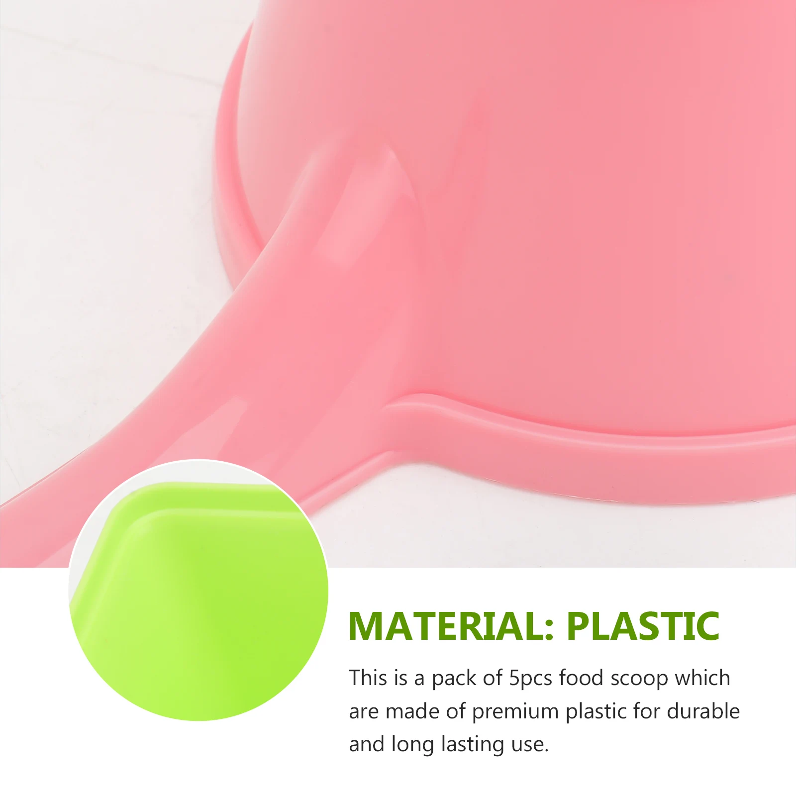 

pet food scoop plastic dog plastic shovel puppy feeding accessories