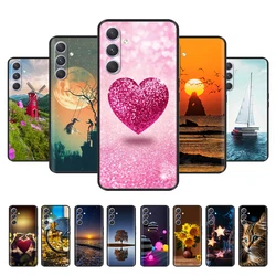 Dla Samsung Galaxy A55 5G Etui 6,6'' Miękki silikon TPU Etui na telefon dla Samsung A55 Fundas A55 Bumper Shockproof Capa