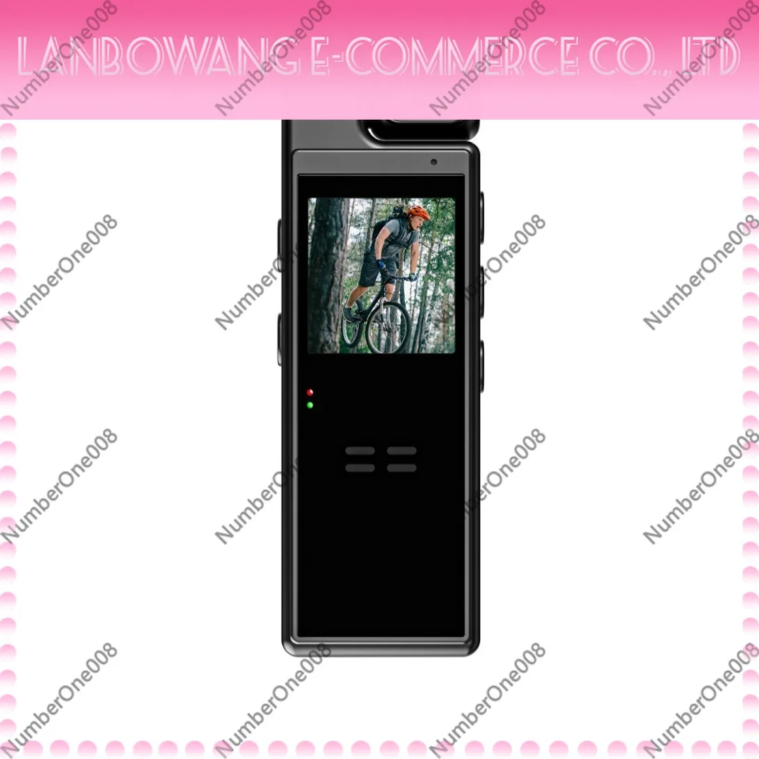 Body Camera 1080p WiFi Hotspot Voice Recorder Portable for Outdoor Security