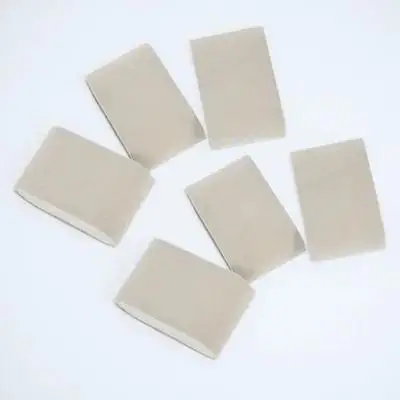 

6 Pcs Display Pillow Watch Bracelet Bangle Chain Cushion Inserts Rubber Embryo Gray Jewelry Exhibitions Counter Use Durability
