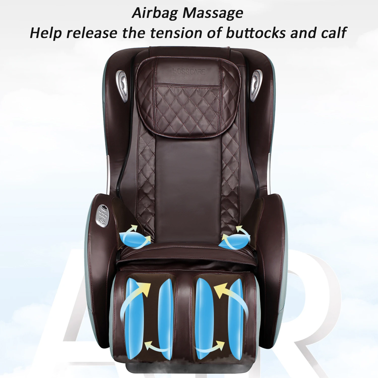 Shipment  USA Massage Chair Zero Gravity 2-year warranty  massags chair full body with airbag Blue tooth Music heating Recliner