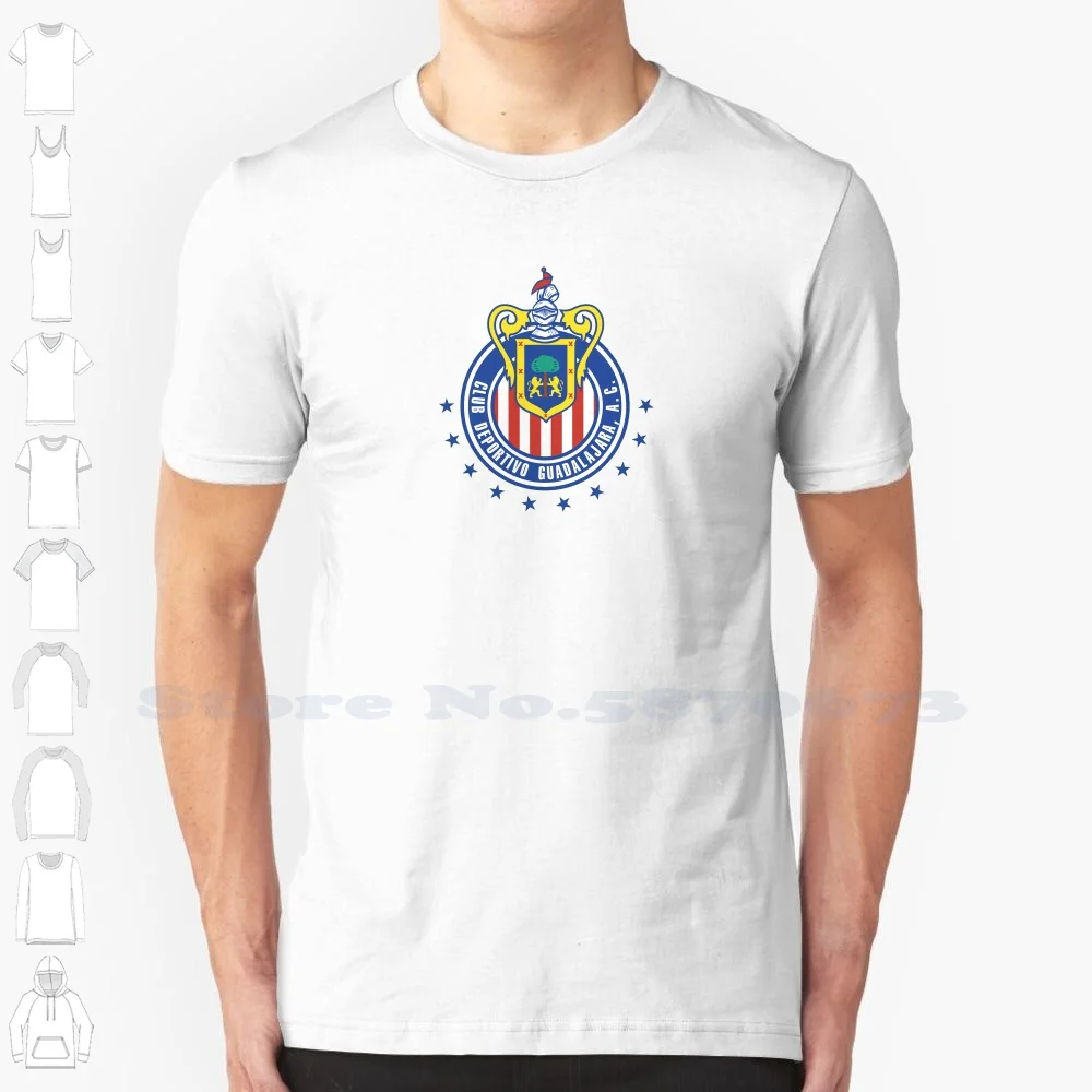 Kaus Logo Chivas kasual kaus katun 100% grafis kualitas terbaik