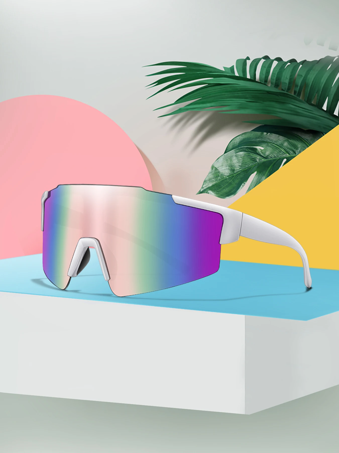 AliExpress LOISRUBY UV400 Windproof Sports Sunglasses Large Lens Cycling Glasses Bike Eyewear for Men And Women MTB Bicycle Goggles