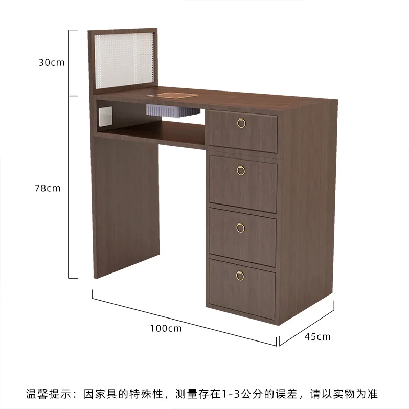 #Professional Nail Table Drawers Display Beauty Manicurist Tables Equipment Luxury Mesa De Manicure Salon Home Furnishings