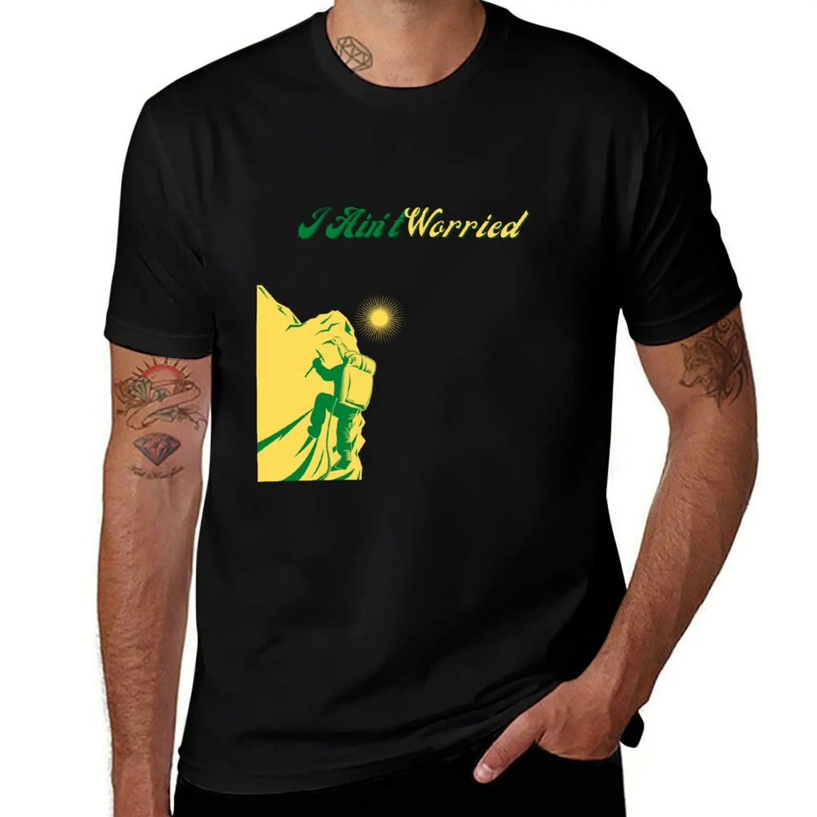 I Ain't Worried (OneRepublic) T-Shirt Sun Protective Outdoor Tee Top T-Shirt