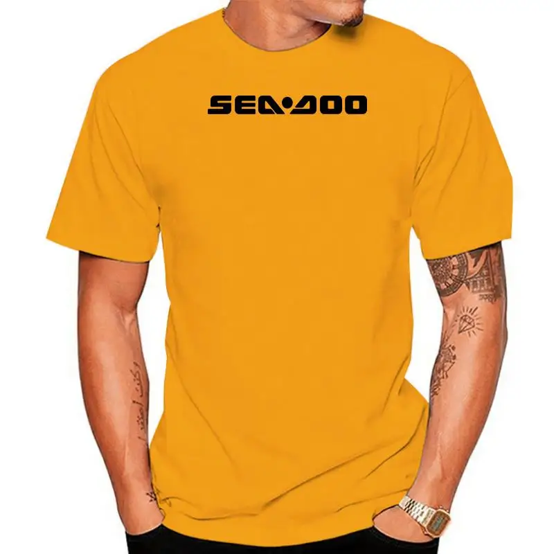 Sea-Doo T Shirts Summer Short Sleeve  Sea Doo Seadoo Moto T-Shirt Mans Tshirt Tops Tees