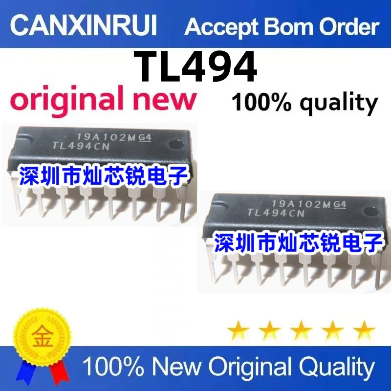 

（100 pieces）TL494 In-Line DIP-16 TL494 CN Power PWM Chip