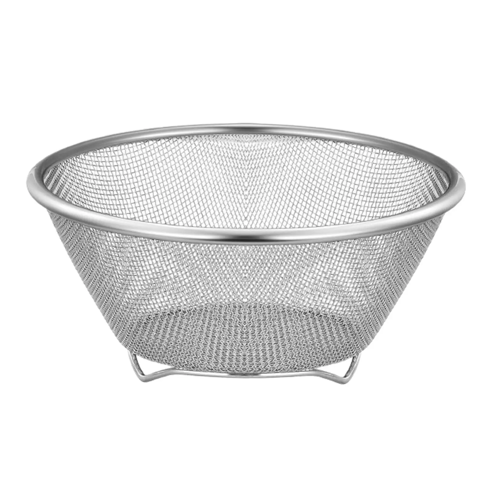 Colander Strainer Mesh Strainer Skimmer Drain Basket Fruit Vegetable Washing Basket for Barley Cooked Pasta Rice Fruits Noodle