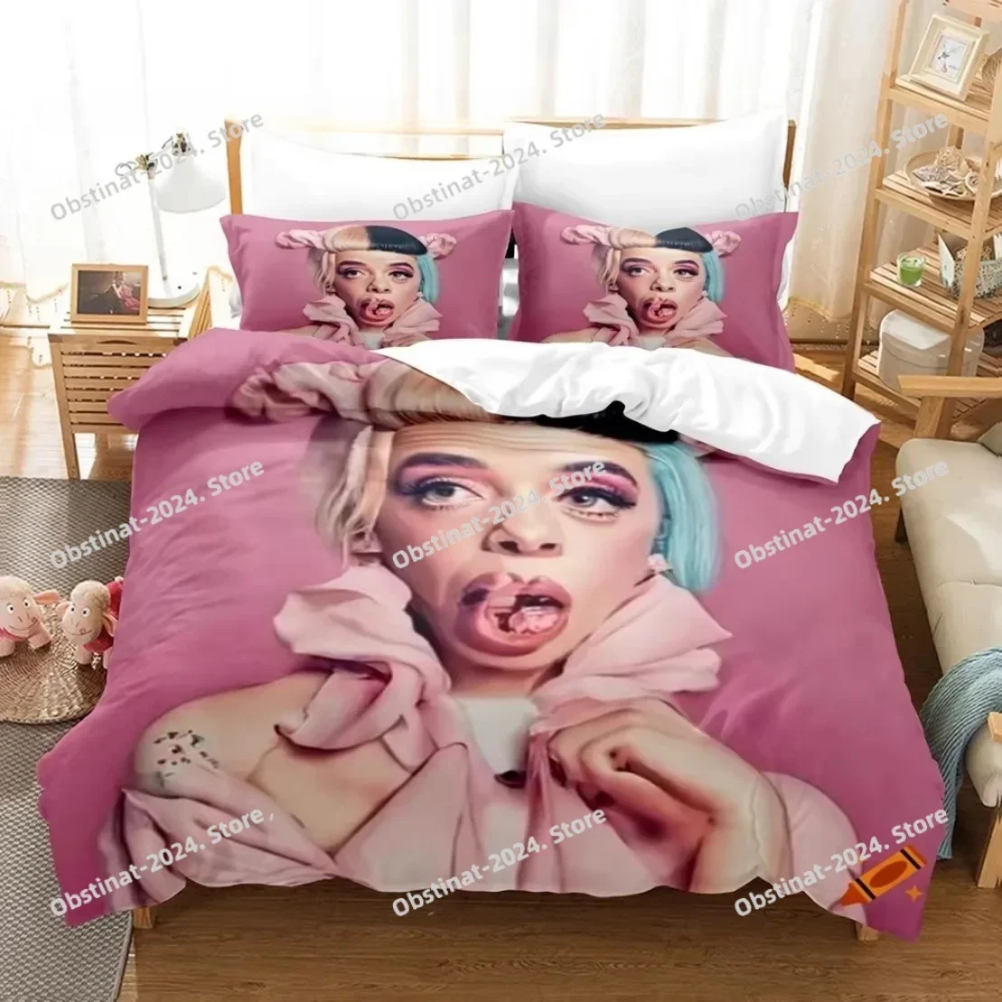 

3D Print M-Melanie Martinez Bedding Set Pillowcase Dollhouse album Duvet Cover Single Twin Full Queen King Size Boys Girls Gifts