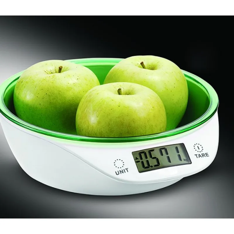 Digital food fresh scale electronic kitchen scale with bowl