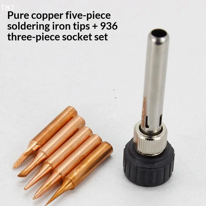 1 Set K 2.4D 3C B I Pure Copper Durable 936 Soldering Handle Kit 900M Soldering Iron Tips For Soldering StationT Ing Q Store