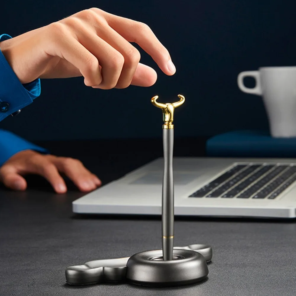 Magnetic Levitating Fidget Pen Presente Personalizado do Negócio Livremente Escritório Floating Pen Novo Não Queda