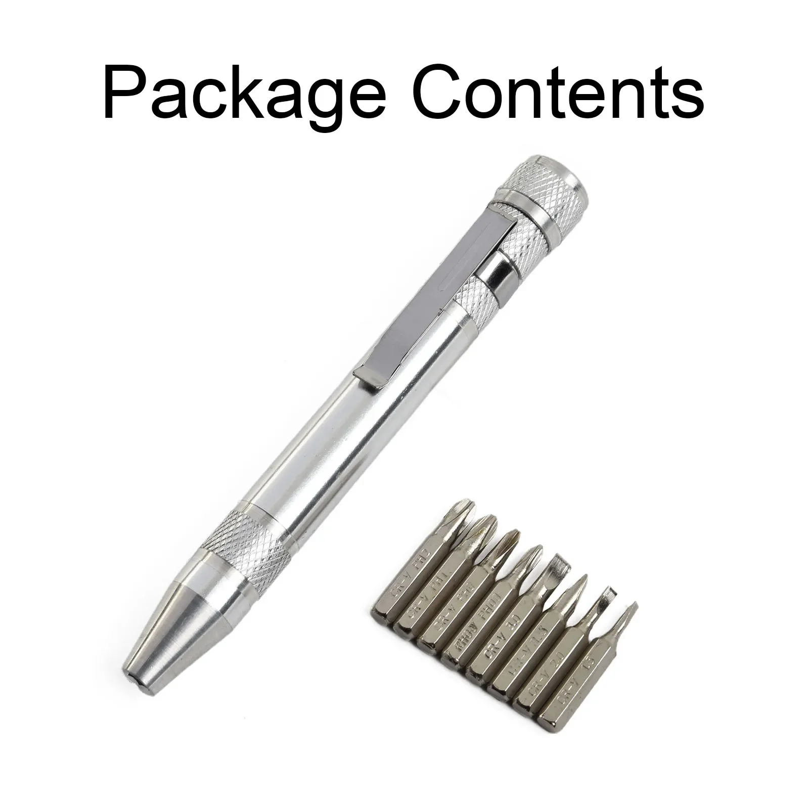 アルミ合金六角ドライバーセット,修理工具,ペンタイプ,ph1,ph2,直径1.3cm,11cm